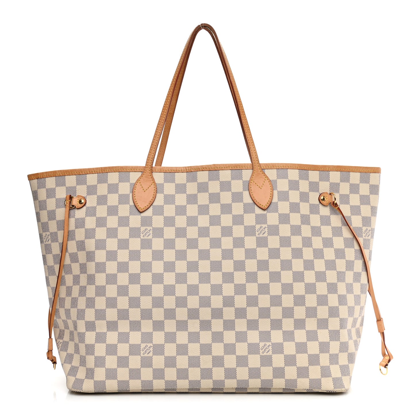 Damier Azur Neo Neverfull GM Rose Ballerine