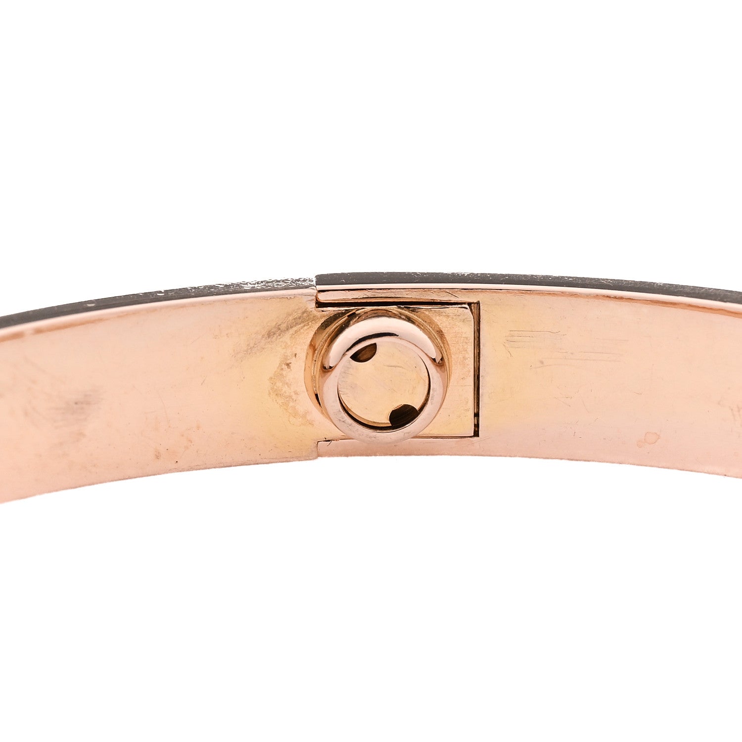 Cartier 18K Pink Gold LOVE Bracelet 17 7 of 8