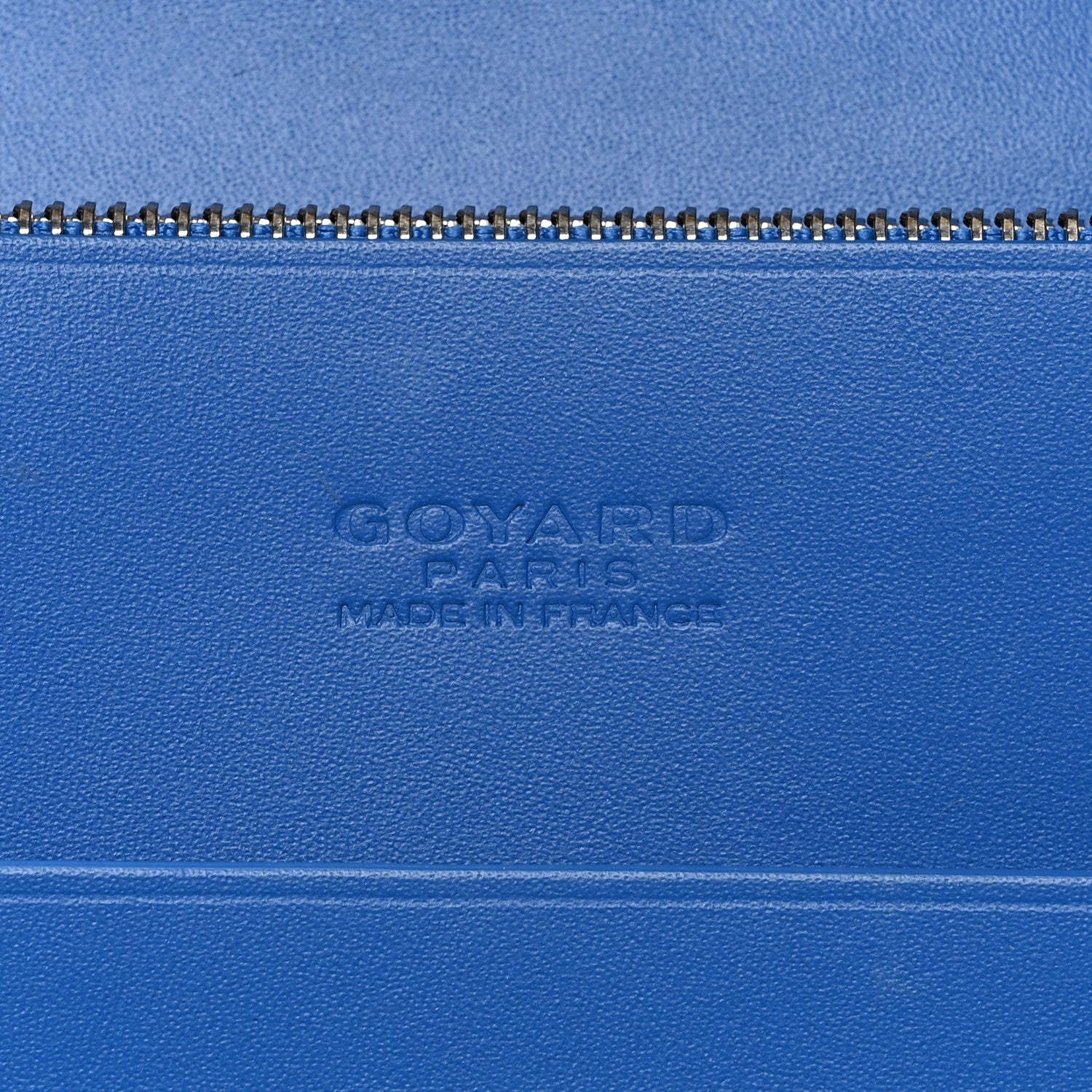 Goyard Goyardine Richelieu Wallet Sky Blue 7 of 9