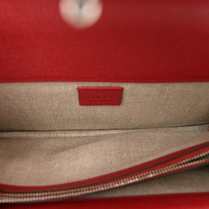 Gucci Calfskin Blooms Print Small Dionysus Shoulder Bag Romantic Cherry Multicolor 6 of 13