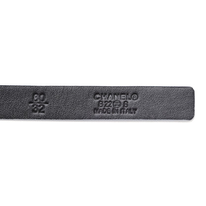 Chanel Lambskin CC Chain Belt 80 32 White 4 of 5