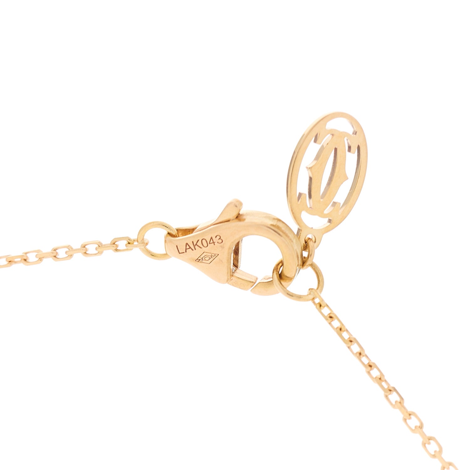 Cartier 18K Pink Gold Diamond XS D'Amour Pendant Necklace 4 of 4