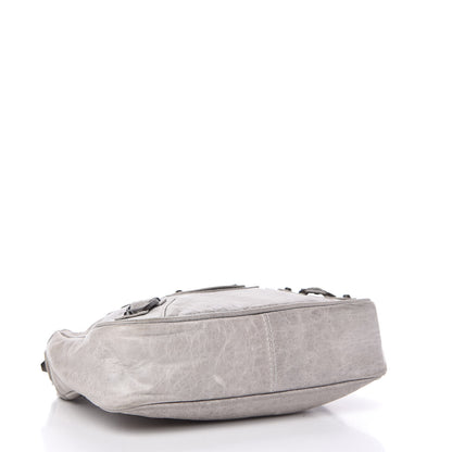 Balenciaga Agneau Classic Hardware Shoulder Bag Argent 4 of 9