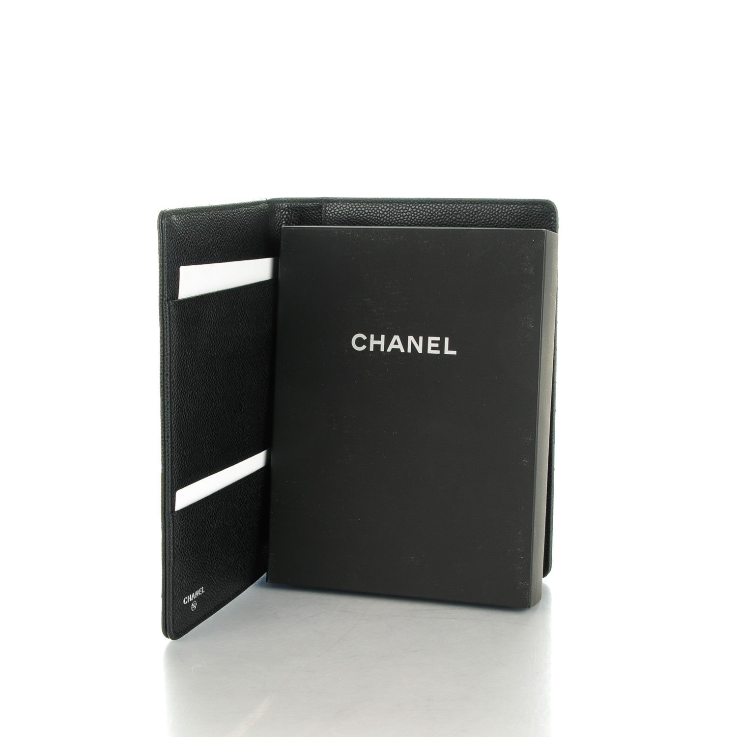 Chanel Caviar Quilted Notebook Black 5 of 9
