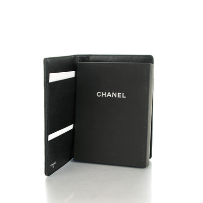 Chanel Caviar Quilted Notebook Black 5 of 9