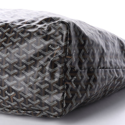 Goyard Goyardine Saint Louis GM Black Gold 7 of 9