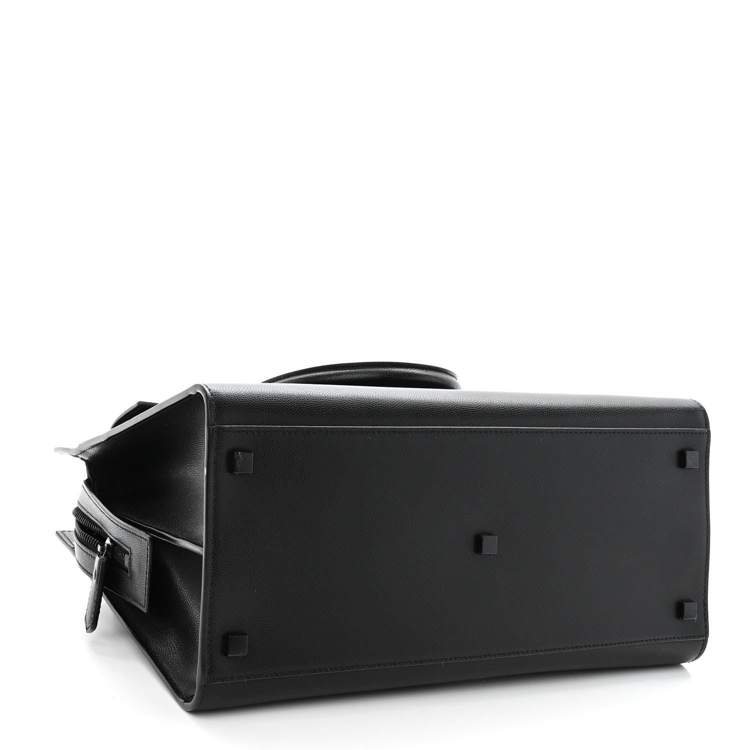Saint Laurent Grain De Poudre Medium Uptown Tote Black 4 of 10