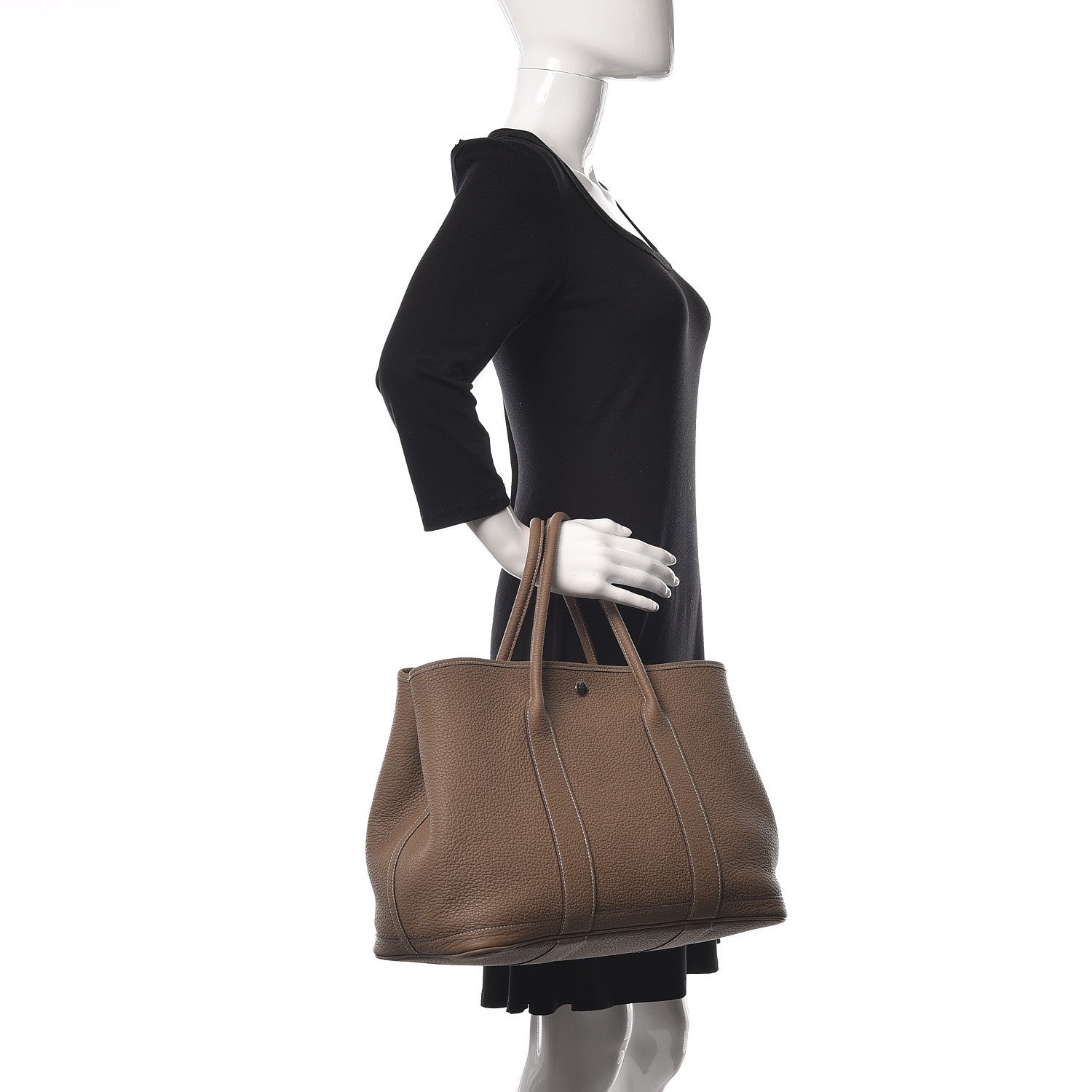 Hermes Negonda Garden Party 30 TPM Gris Tourterelle 2 of 12