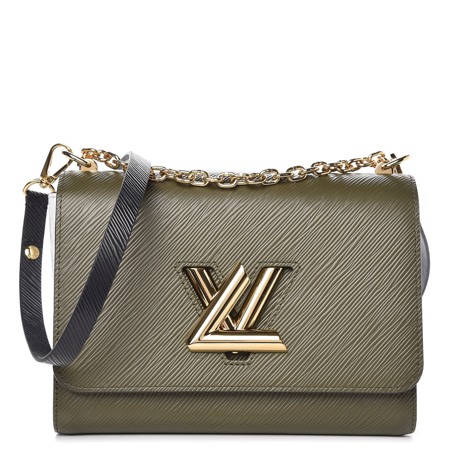 Louis Vuitton Epi Twist Shoulder Bag MM Kaki 1 of 6