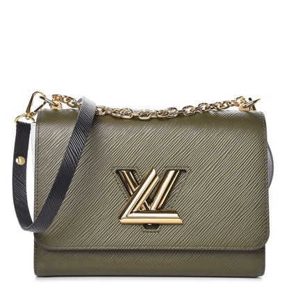 Louis Vuitton Epi Twist Shoulder Bag MM Kaki 1 of 6
