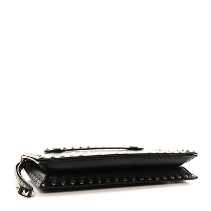 Valentino Garavani Nappa Rockstud Wristlet Clutch Black 4 of 9