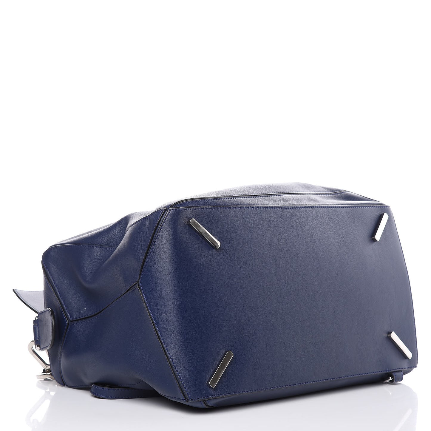 Calfskin XL Puzzle Bag Deep Blue