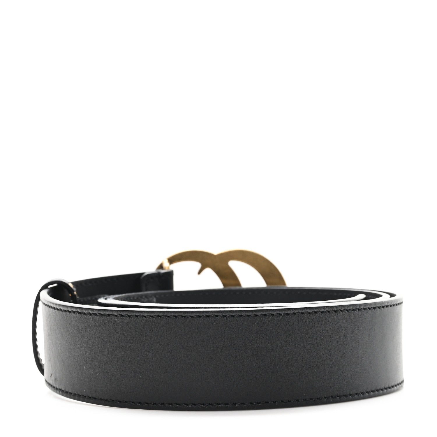 Gucci Calfskin Double G 40mm Belt 95 38 Black 2 of 5