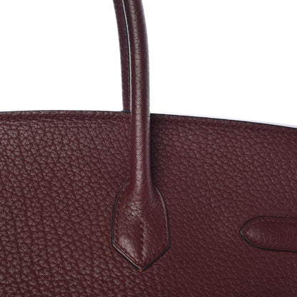 Hermes Fjord Birkin 35 Prune 29 of 41