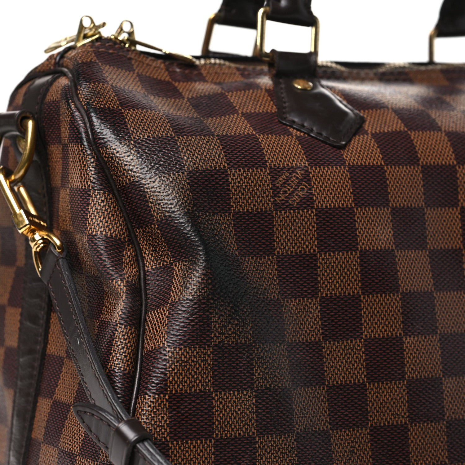 Louis Vuitton Damier Ebene Speedy Bandouliere 30 10 of 13