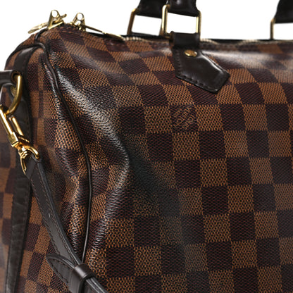 Louis Vuitton Damier Ebene Speedy Bandouliere 30 10 of 13