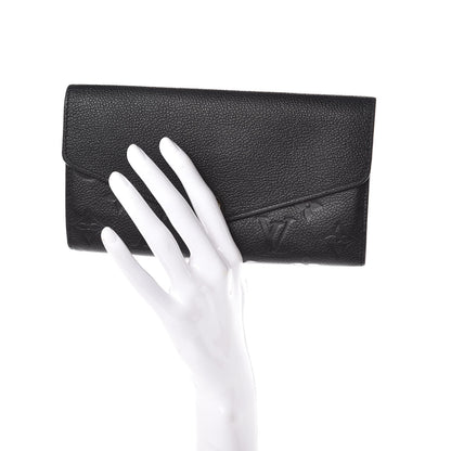 Louis Vuitton Empreinte Sarah Wallet NM Black 2 of 7