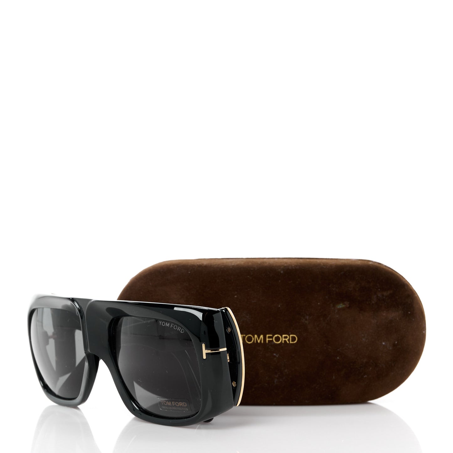 TOM FORD Square Gino Sunglasses TF733 Black