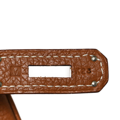 Hermes Togo Birkin 40 Gold 7 of 10