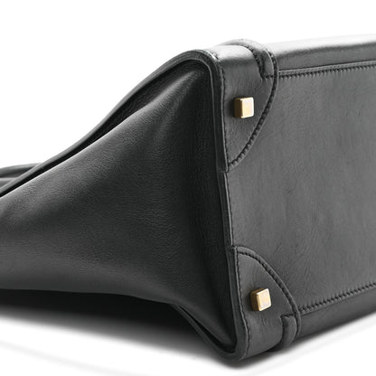 Celine Smooth Calfskin Mini Luggage Black 8 of 11