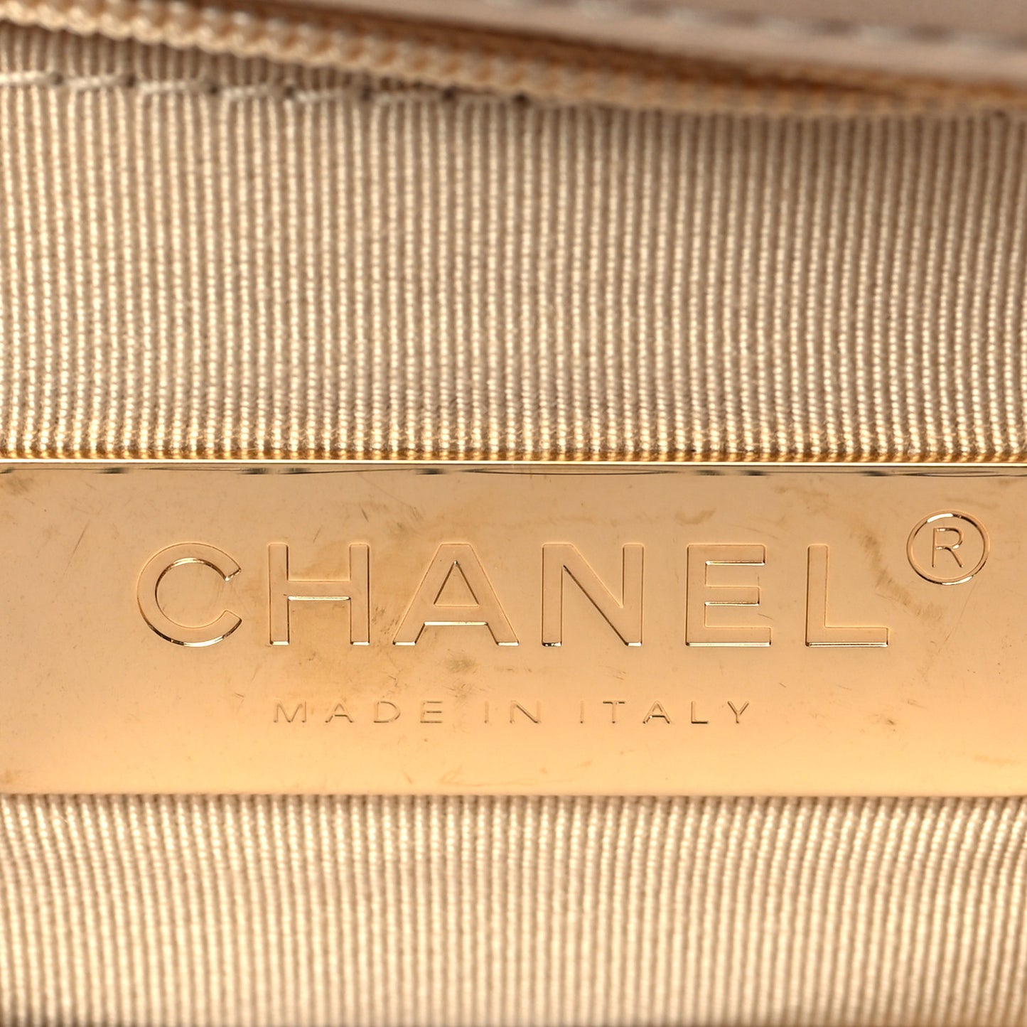 Lambskin Quilted Maxi Chanel 19 Flap Light Beige