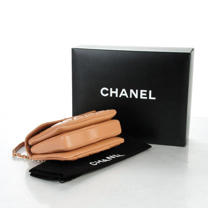 Chanel Lambskin Quilted Small Trendy CC Dual Handle Flap Bag Beige 4 of 7