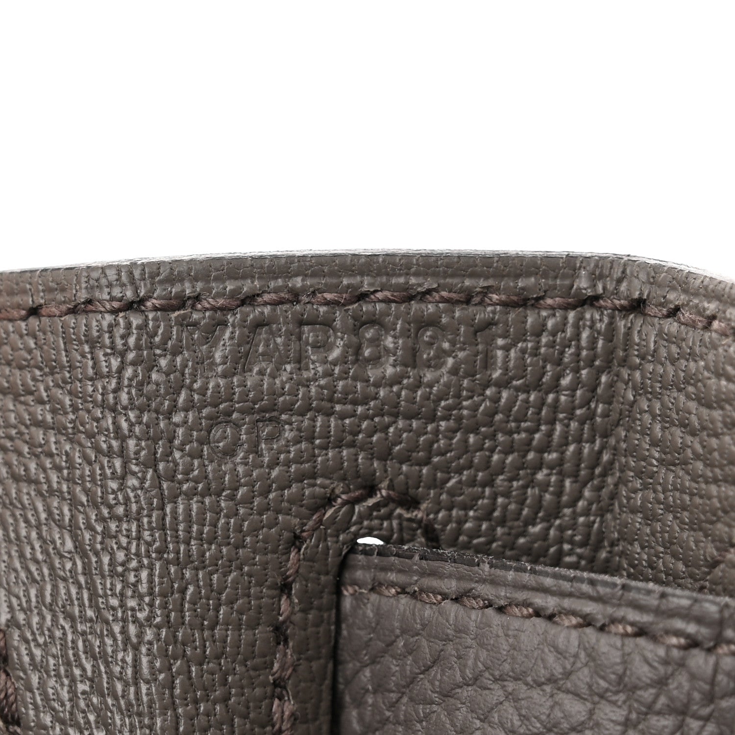 Hermes Togo Kelly Retourne 28 Etain 7 of 12