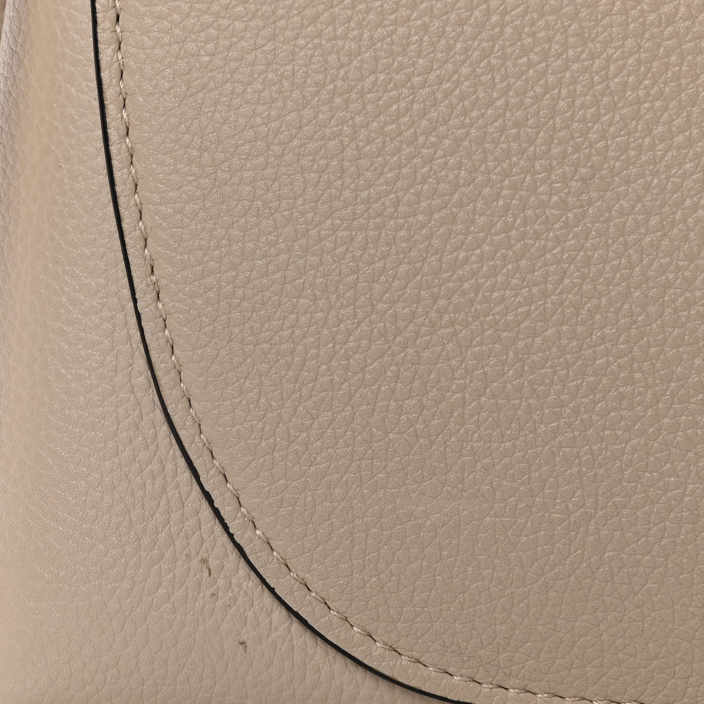 Calfskin Mini Gate Tote Light Oat