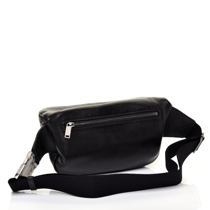 Saint Laurent Lambskin Subway Belt Bag Black 3 of 11