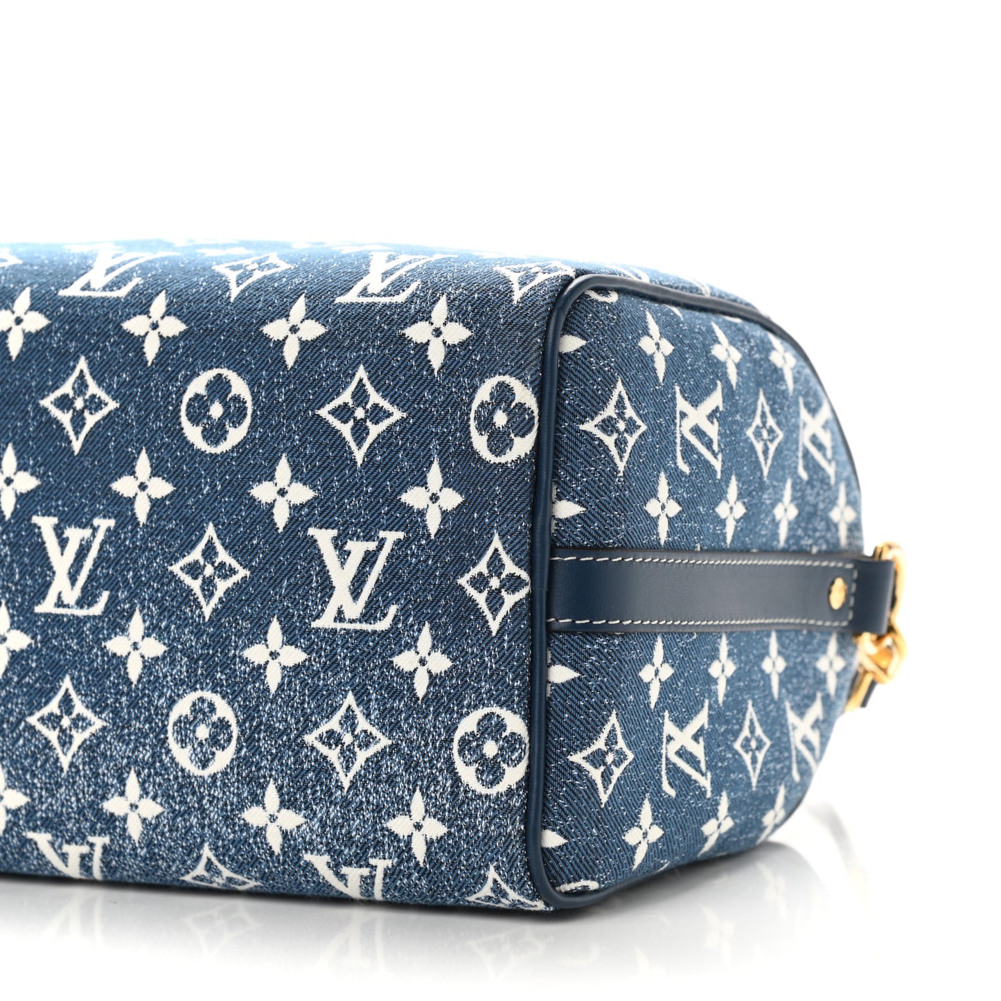 Monogram Jacquard Denim Speedy Bandouliere 25 Bleu