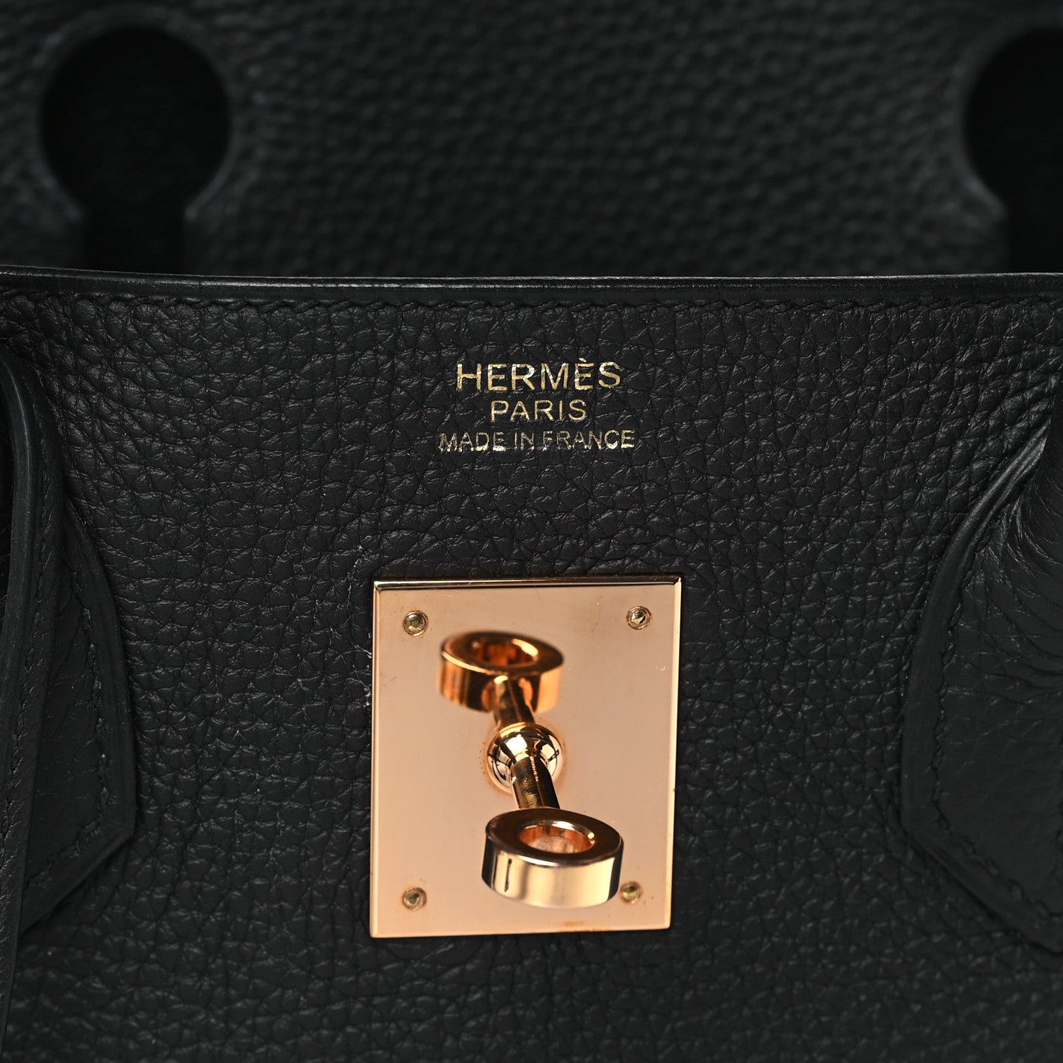Hermes Togo Birkin 30 Black 6 of 12