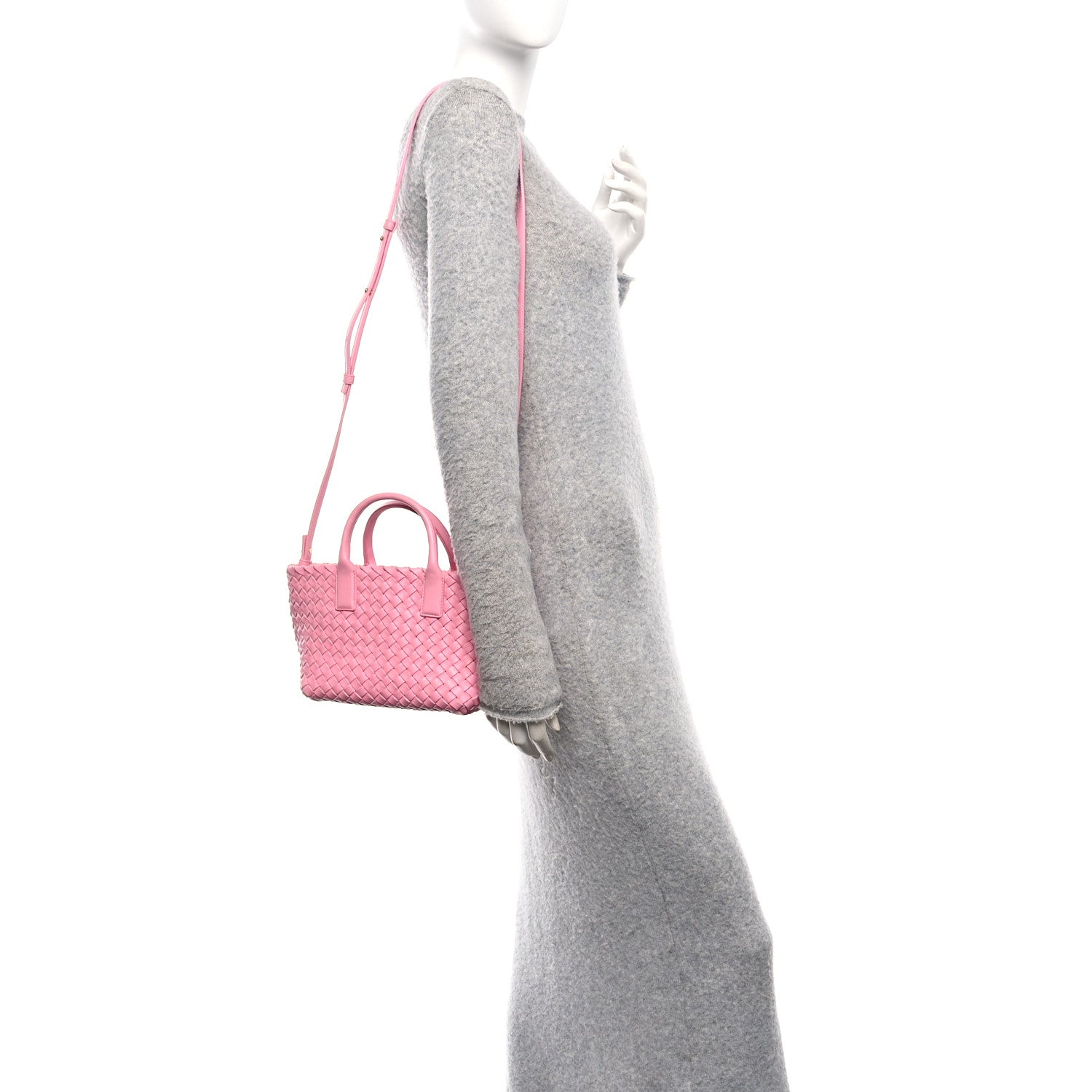 Bottega Veneta Nappa Intrecciato Mini Cabat Ribbon 3 of 10
