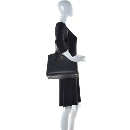 Louis Vuitton Taurillon City Steamer MM Black 3 of 10