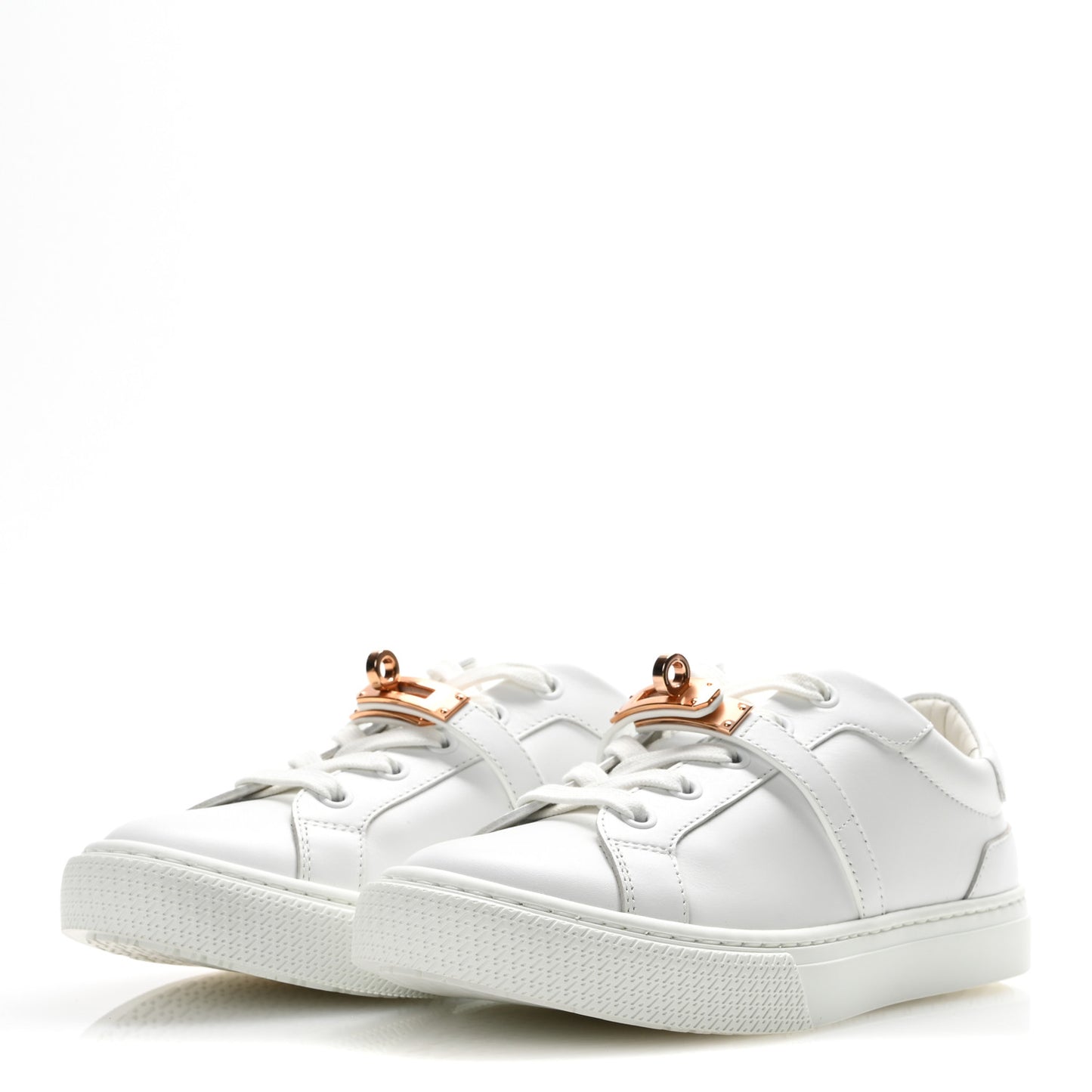 Calfskin Day Sneakers 35.5 White