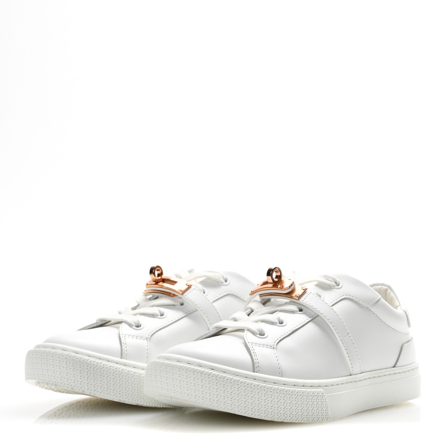Hermes Calfskin Day Sneakers 35.5 White 4 of 11