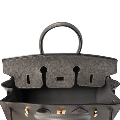 Hermes Epsom Birkin Sellier 25 Gris Meyer 18 of 35