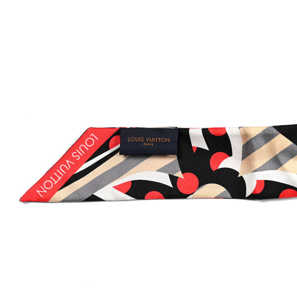 Louis Vuitton Silk Pop Monogram BB Bandeau Red 2 of 3