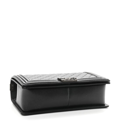 Chanel Caviar Quilted New Medium Boy Flap Black 5 of 11