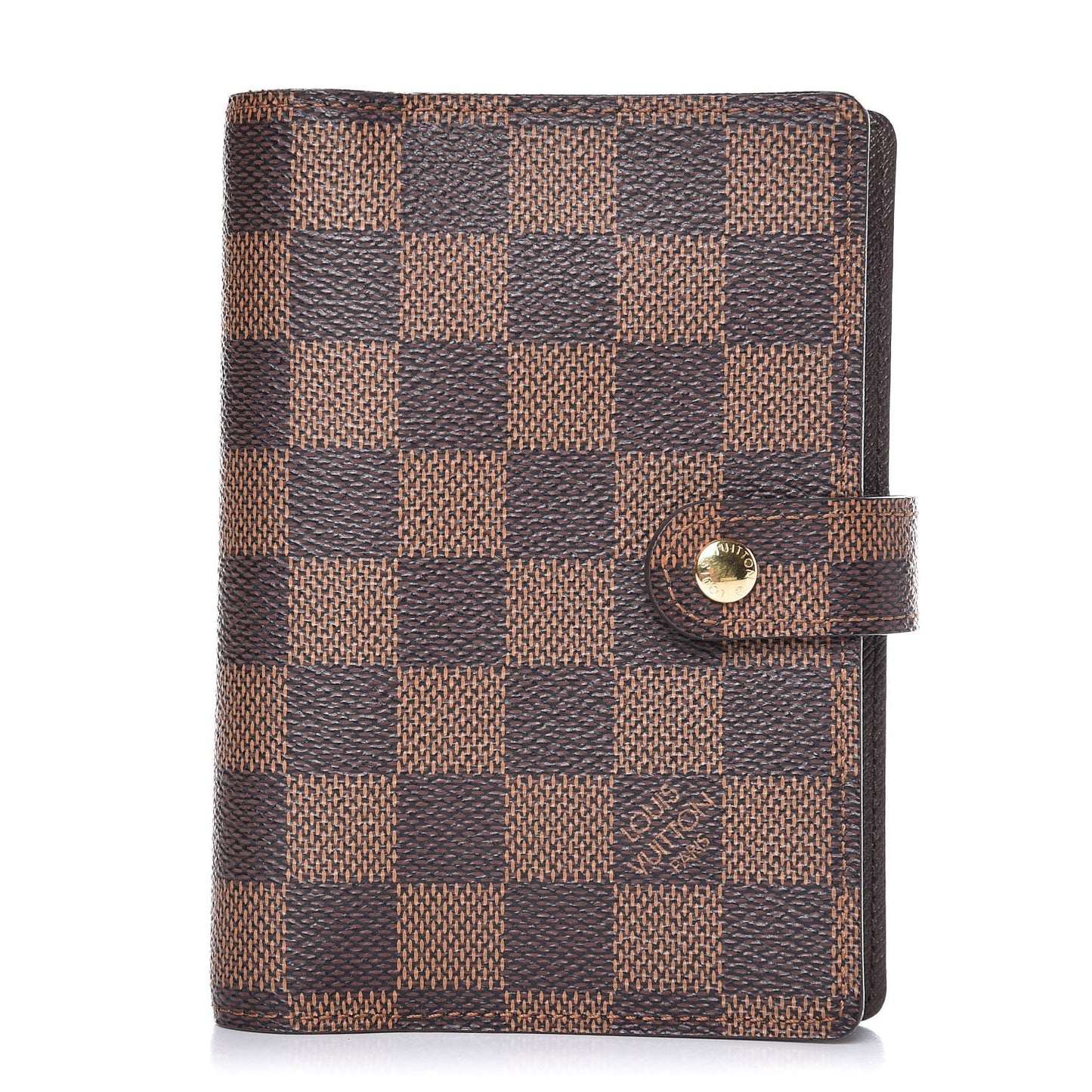 Damier Ebene Small Ring Agenda Cover