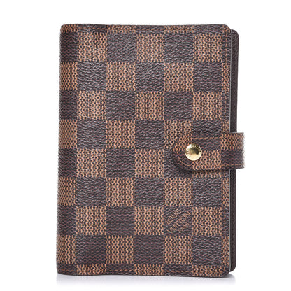 Louis Vuitton Damier Ebene Small Ring Agenda Cover 1 of 7