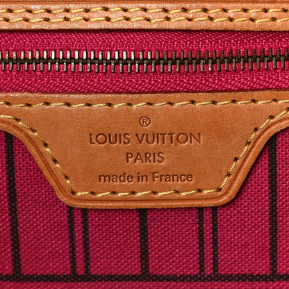 Louis Vuitton Monogram Neo Neverfull MM Pivoine 7 of 9
