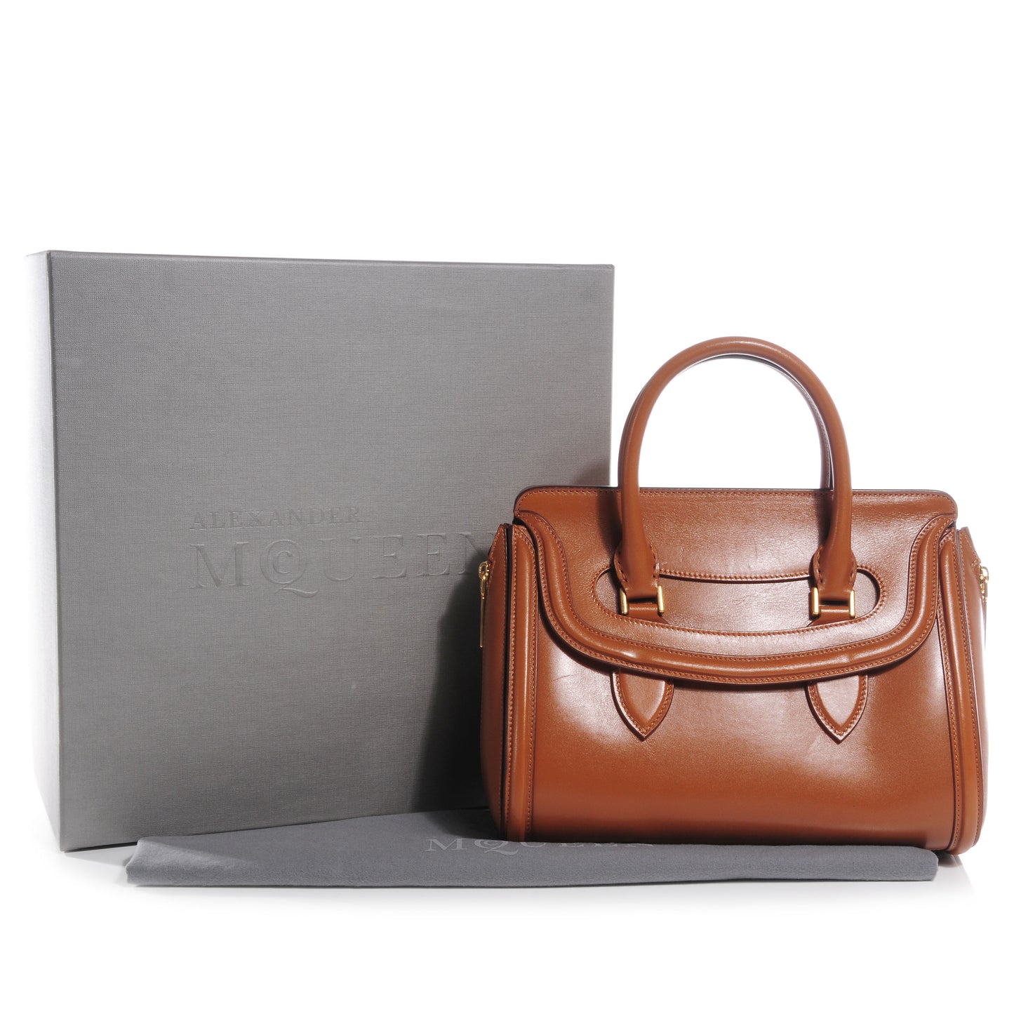 Leather Small Heroine Camel