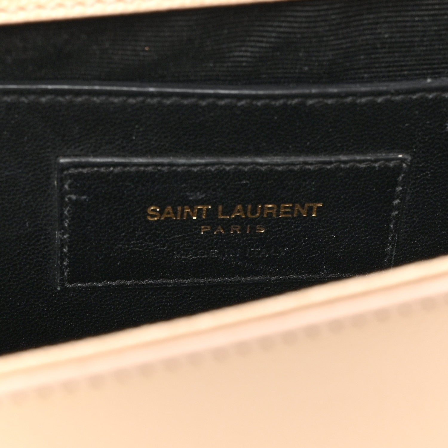 Saint Laurent Grain De Poudre Medium Monogram Kate Satchel Nude Powder 7 of 19