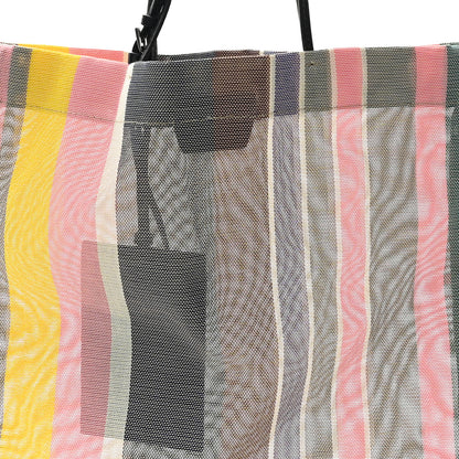 The Row Mesh Saddle Calfskin Barn Mini Tote Bag Multicolor 8 of 10