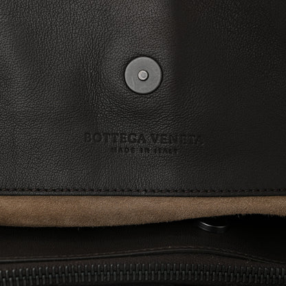 Bottega Veneta Nappa Intrecciato Large Classic Chain Strap Tote Ebano 7 of 11