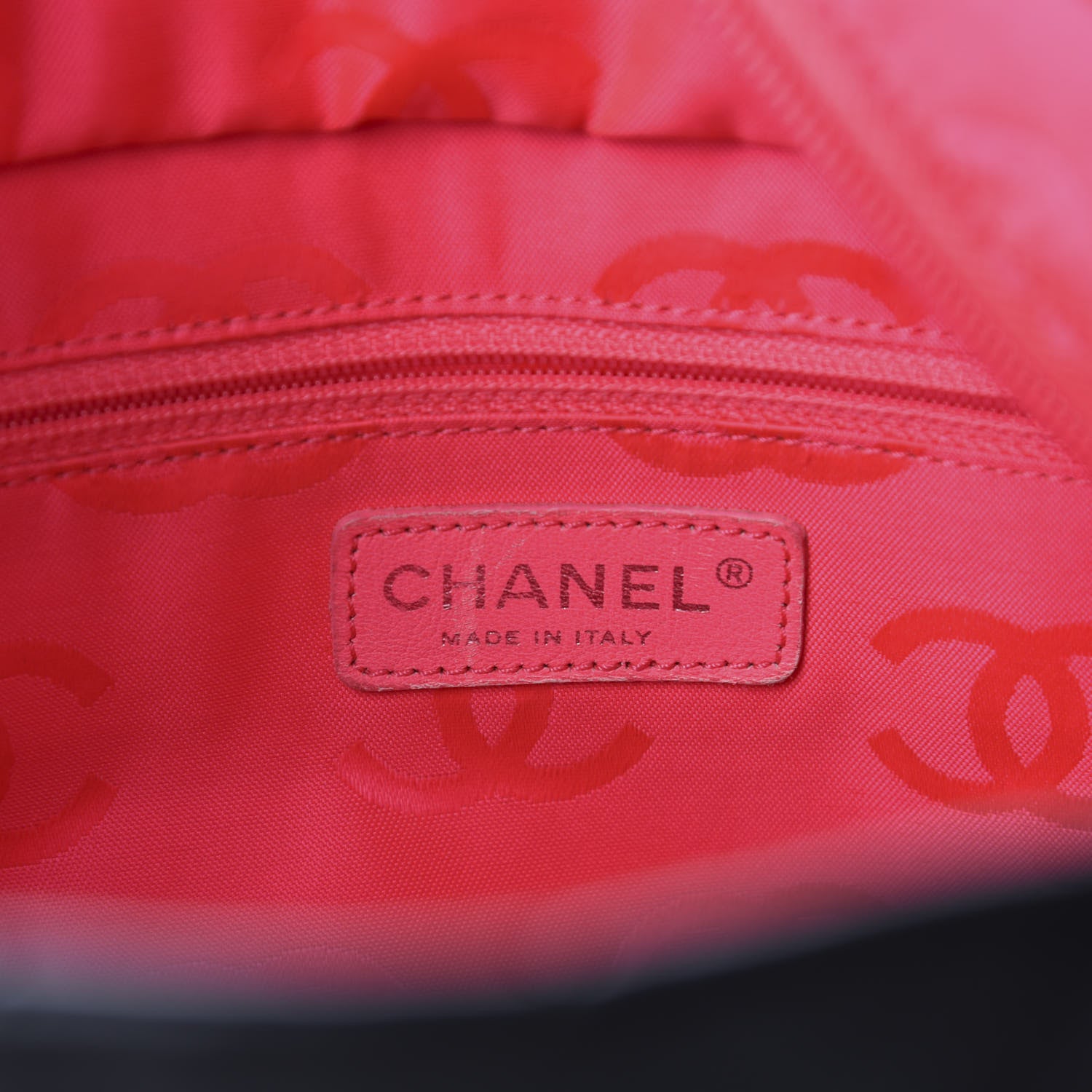 Chanel Calfskin Quilted Large Cambon Tote Black White 8 of 10