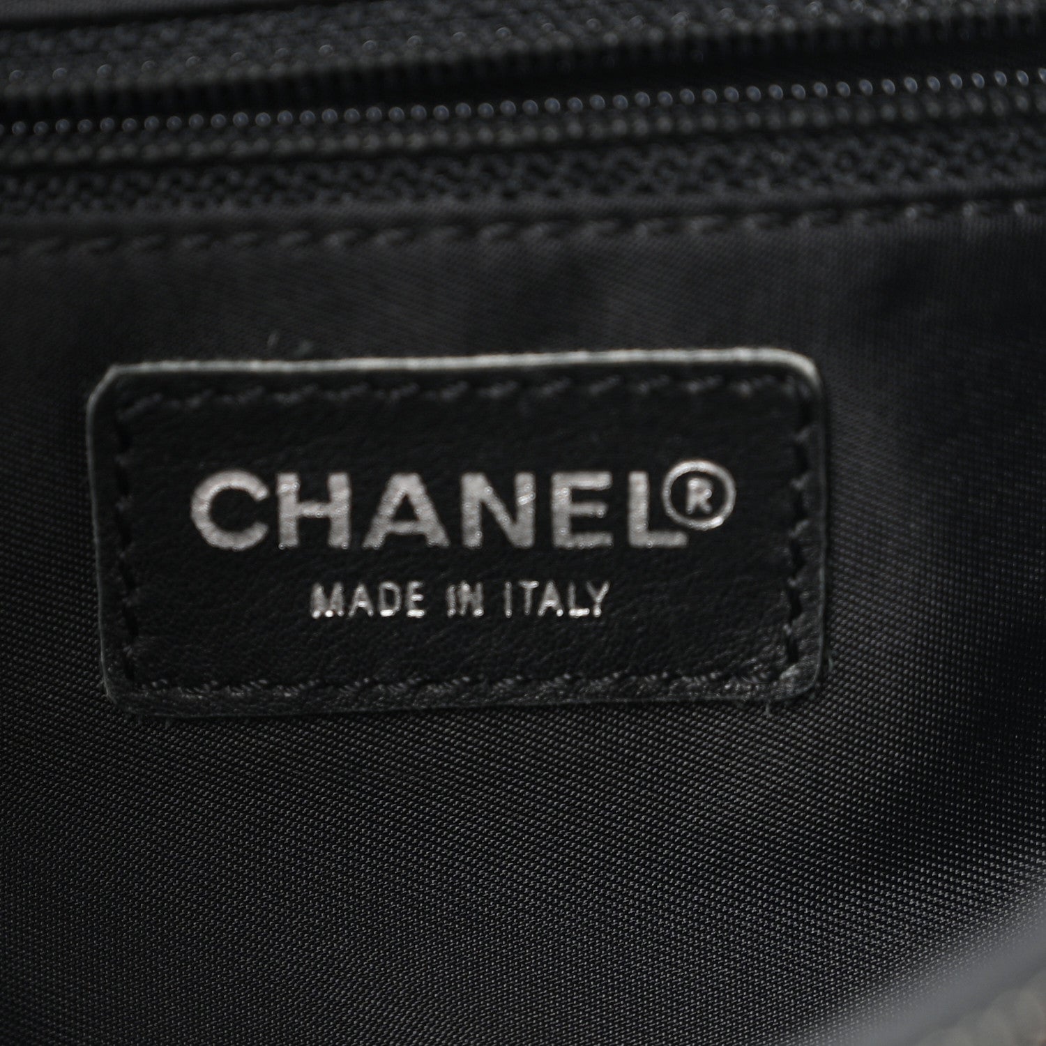 Chanel Nylon Travel Backpack Black 5 of 9