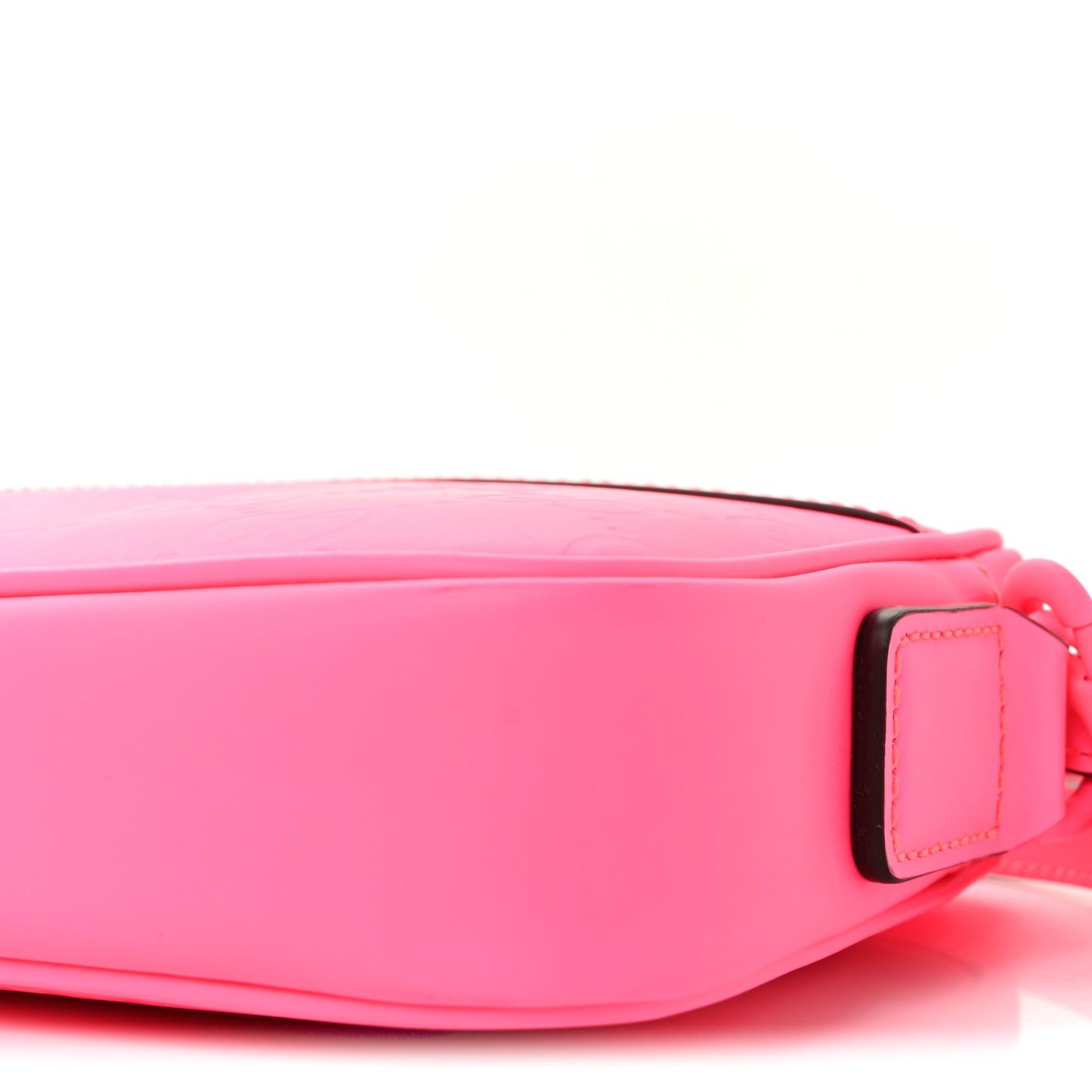 Rubber Effect Monogram GG Crossbody Bag Fluorescent Fuxia