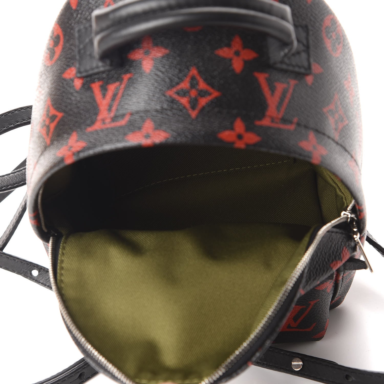 Louis Vuitton Monogram Infrarouge Palm Springs Backpack Mini 4 of 11