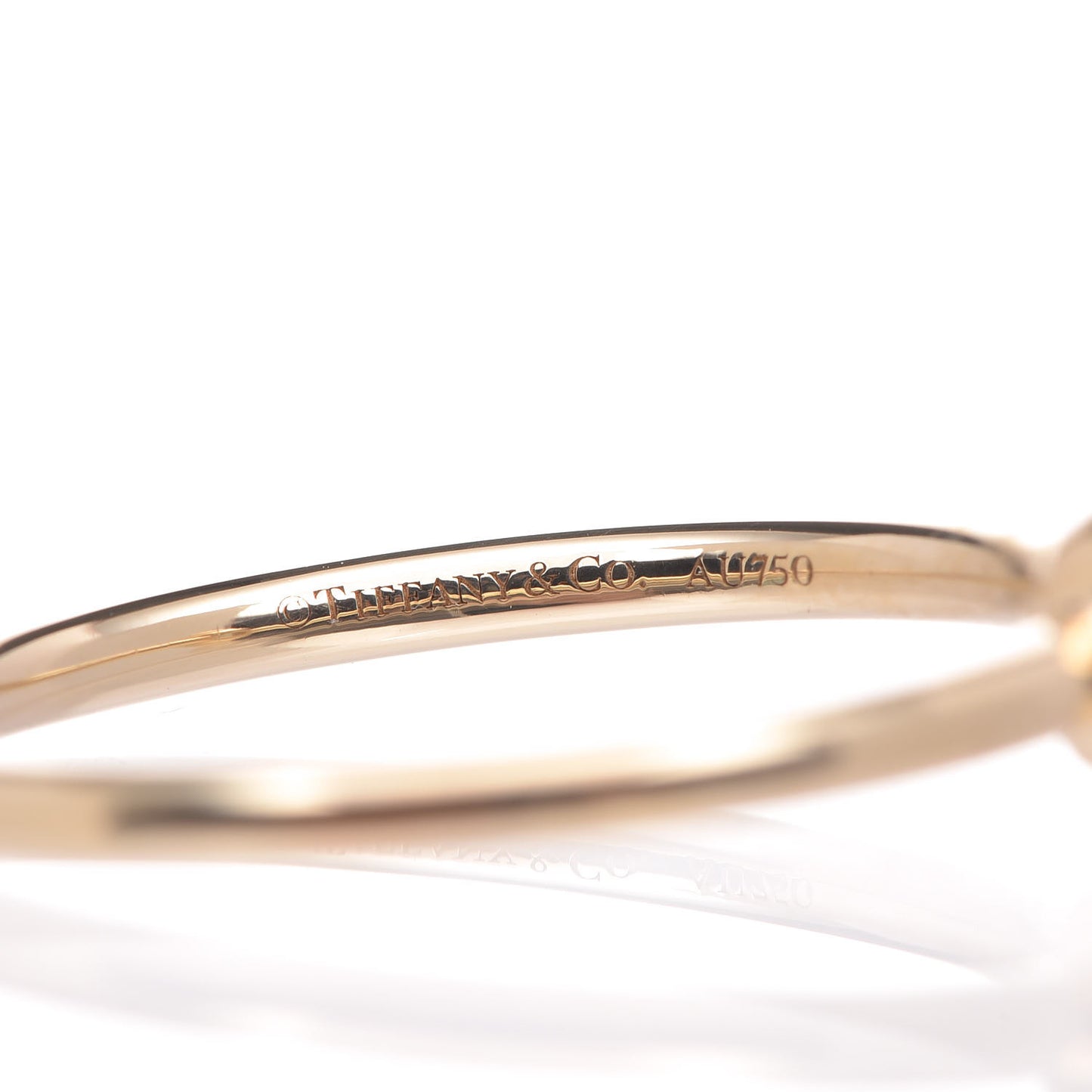 18K Yellow Gold .28ct Fancy Intense Yellow Diamond Bezet Oval Ring 54 7